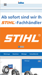Mobile Screenshot of inha.de